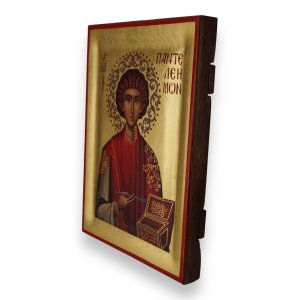 st panteleimon icon greek orthodox pantaleon