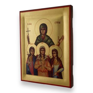 st sophia and daughters icon greek orthodox