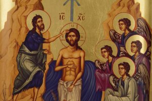 theophany icon handmade greek orthodox