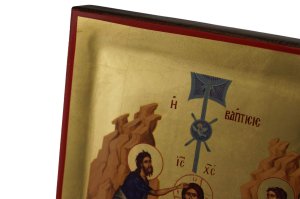 theophany icon handmade greek orthodox