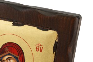 theotokos axion esti icon handmade greek orthodox