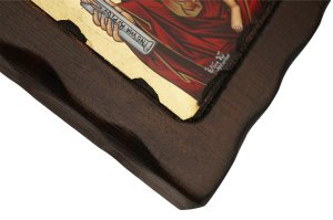 theotokos axion esti icon handmade greek orthodox