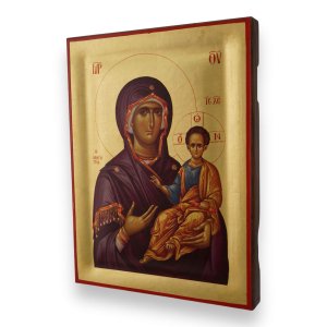 theotokos the guide icon handmade greek orthodox