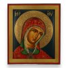 virgin mary icon handmade greek orthodox
