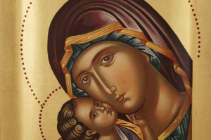 virgin mary tenderness icon greek orthodox