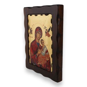 virgin of the passion icon handmade greek orthodox