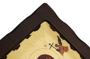 virgin of the passion icon handmade greek orthodox