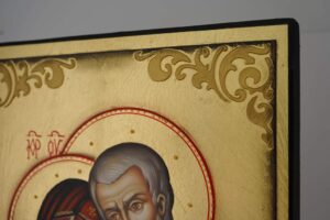 holy family icon hand painted orthodox