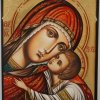 theotokos sweet kissing icon hand painted orthodox