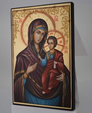 theotokos the guide icon hand painted orthodox