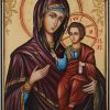 theotokos the guide icon hand painted orthodox