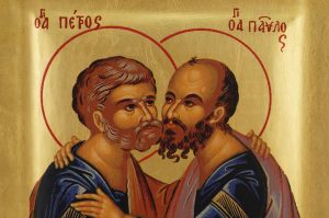apostles peter and paul icon greek orthodox