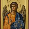 archangel michael icon hand painted orthodox