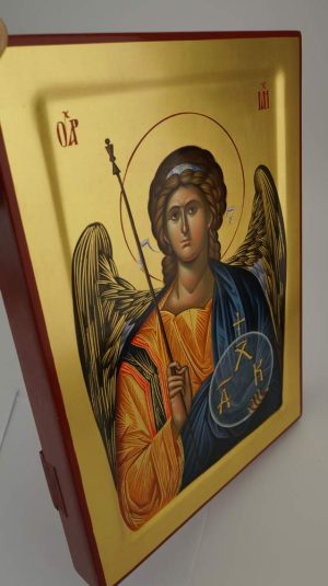 archangel michael icon hand painted orthodox