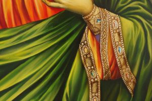 archangel raphael icon hand painted orthodox
