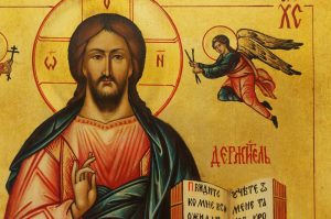 christ almighty icon hand painted orthodox