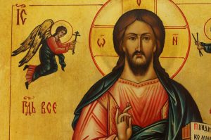 christ almighty icon hand painted orthodox