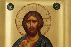 christ pantocrator icon handmade orthodox