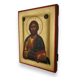 christ pantocrator icon handmade orthodox