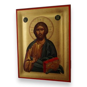 christ pantocrator icon handmade orthodox