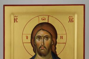 christ pantocrator icon mount athos hand painted greek orthodox