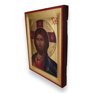 christ pantocrator mount athos icon fragment