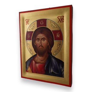 christ pantocrator mount athos icon fragment