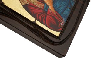 christ the teacher and theotokos diptych orthodox handmade in greece