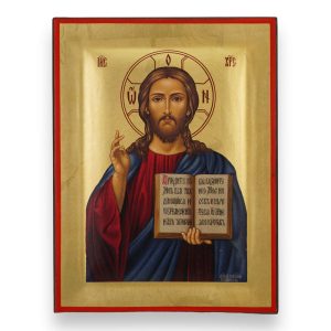 christ the teacher icon handmade russian orthodox