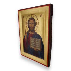 christ the teacher icon handmade russian orthodox