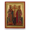 constantine and helen icon handmade greek orthodox
