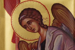 guardian angel icon handmade greek orthodox