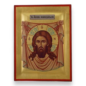 holy face mandylion icon handmade greek orthodox