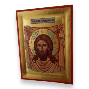 holy face mandylion icon handmade greek orthodox