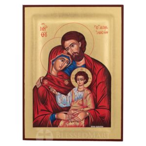 holy family greek icon
