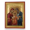 holy family orthodox icon handmade on wood