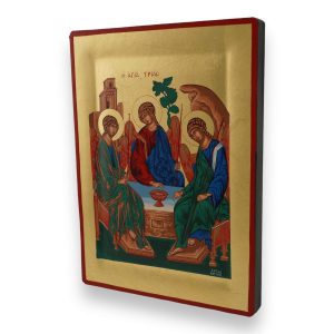 holy trinity icon rublev handmade in greece