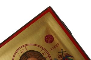 jesus christ pantocrator icon handmade greek orthodox