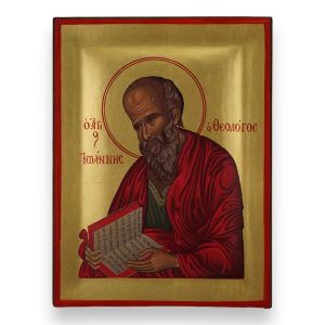 john the theologian icon handmade greek orthodox