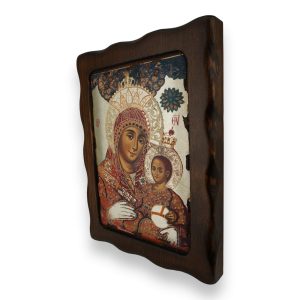 our lady of bethlehem icon handmade orthodox