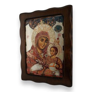 our lady of bethlehem icon handmade orthodox