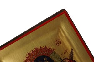 our lady of perpetual help icon handmade greek orthodox