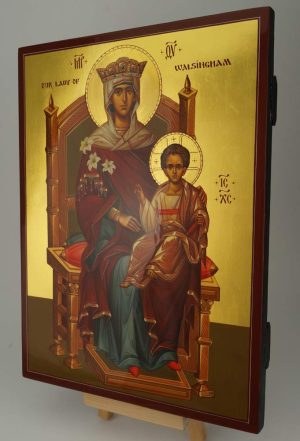 our lady of walsingham icon hand painted orthodox