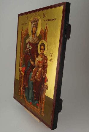 our lady of walsingham icon hand painted orthodox