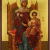 our lady of walsingham icon hand painted orthodox