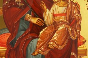 our lady of walsingham icon hand painted orthodox