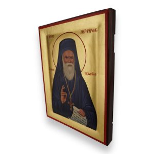 saint porphyrios icon handmade greek orthodox