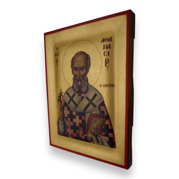 st athanasius the great icon handmade greek orthodox