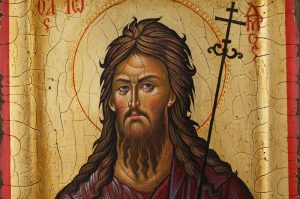 st john the baptist icon hand painted orthodox