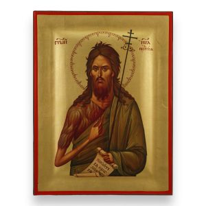 st john the baptist icon handmade orthodox